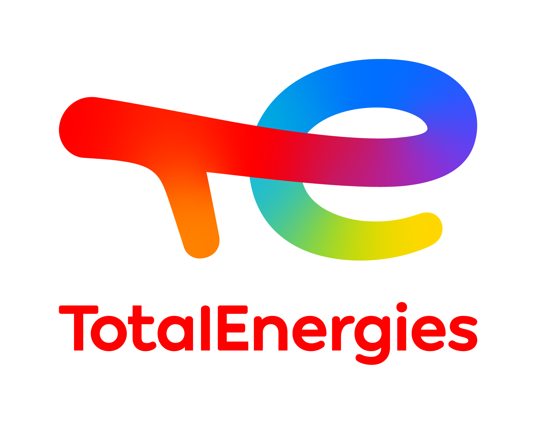 Firmenlogo TotalEnergies, Logo, Kühlschmierstoffe, Kühlschmierstoff, KSS, Fette, Pasten, Öle
